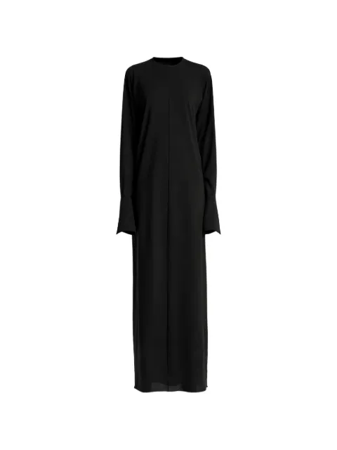 DARKPARK black long cotton dress 