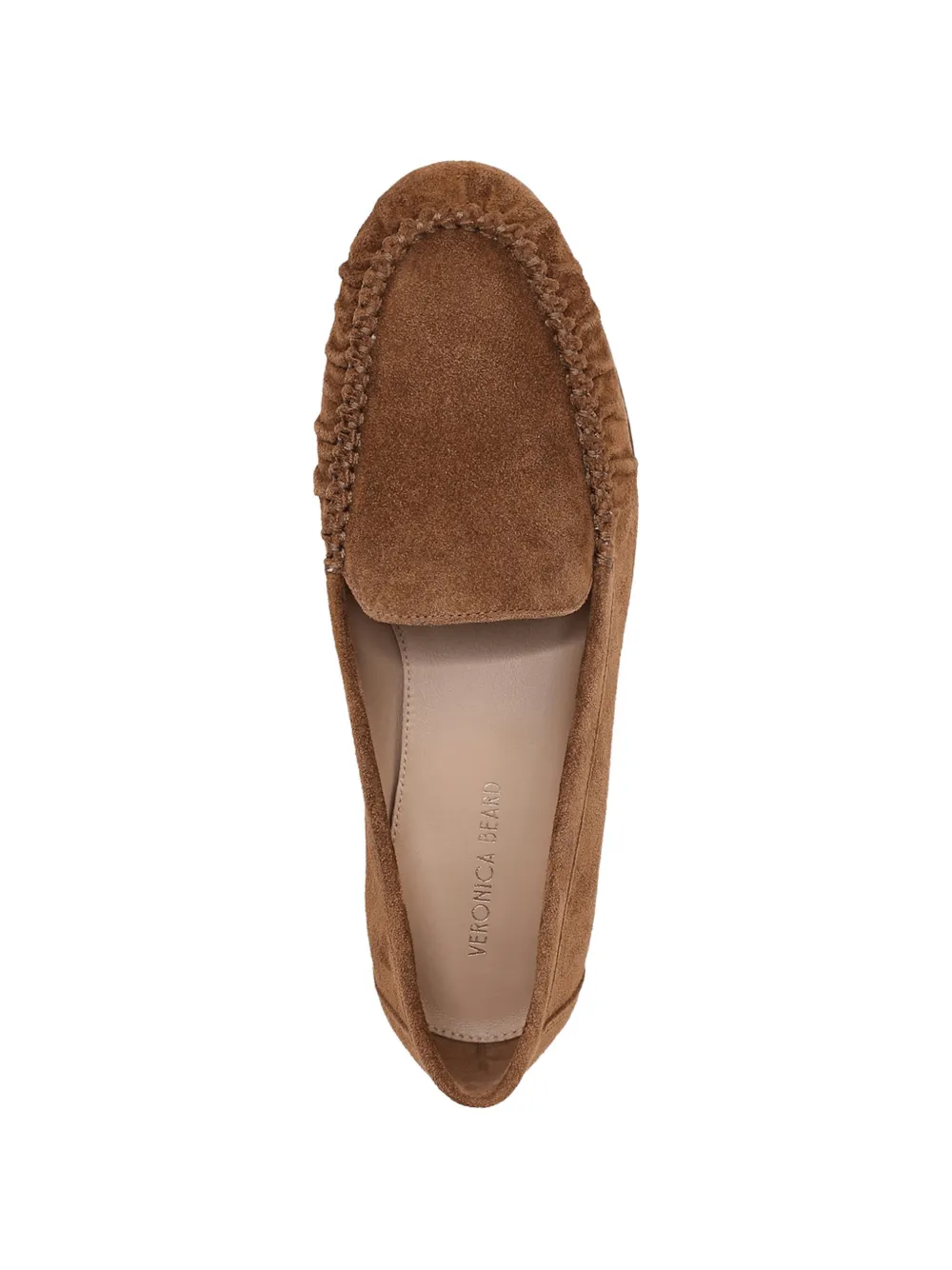 Veronica Beard Prilla loafers met gevlochten afwerking Bruin