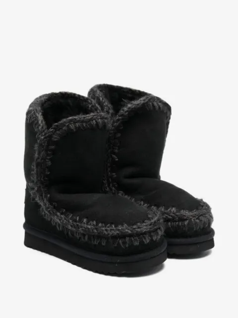 Mou flat ankle boots