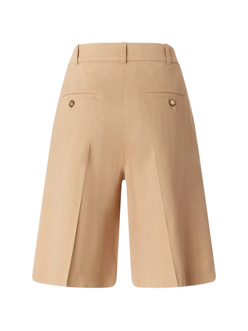 PINKO Bermuda shorts met geplooid detail Bruin