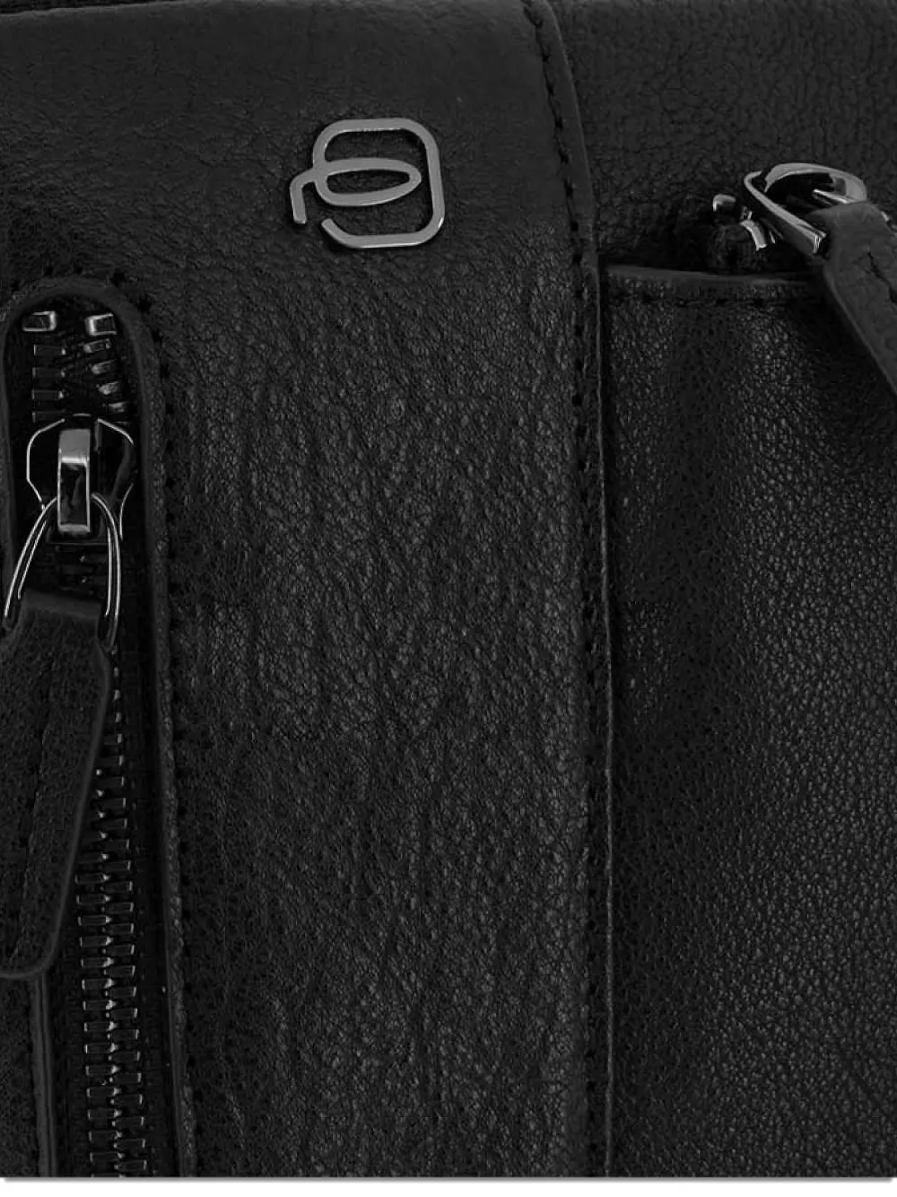 PIQUADRO Crossbodytas met rits Zwart