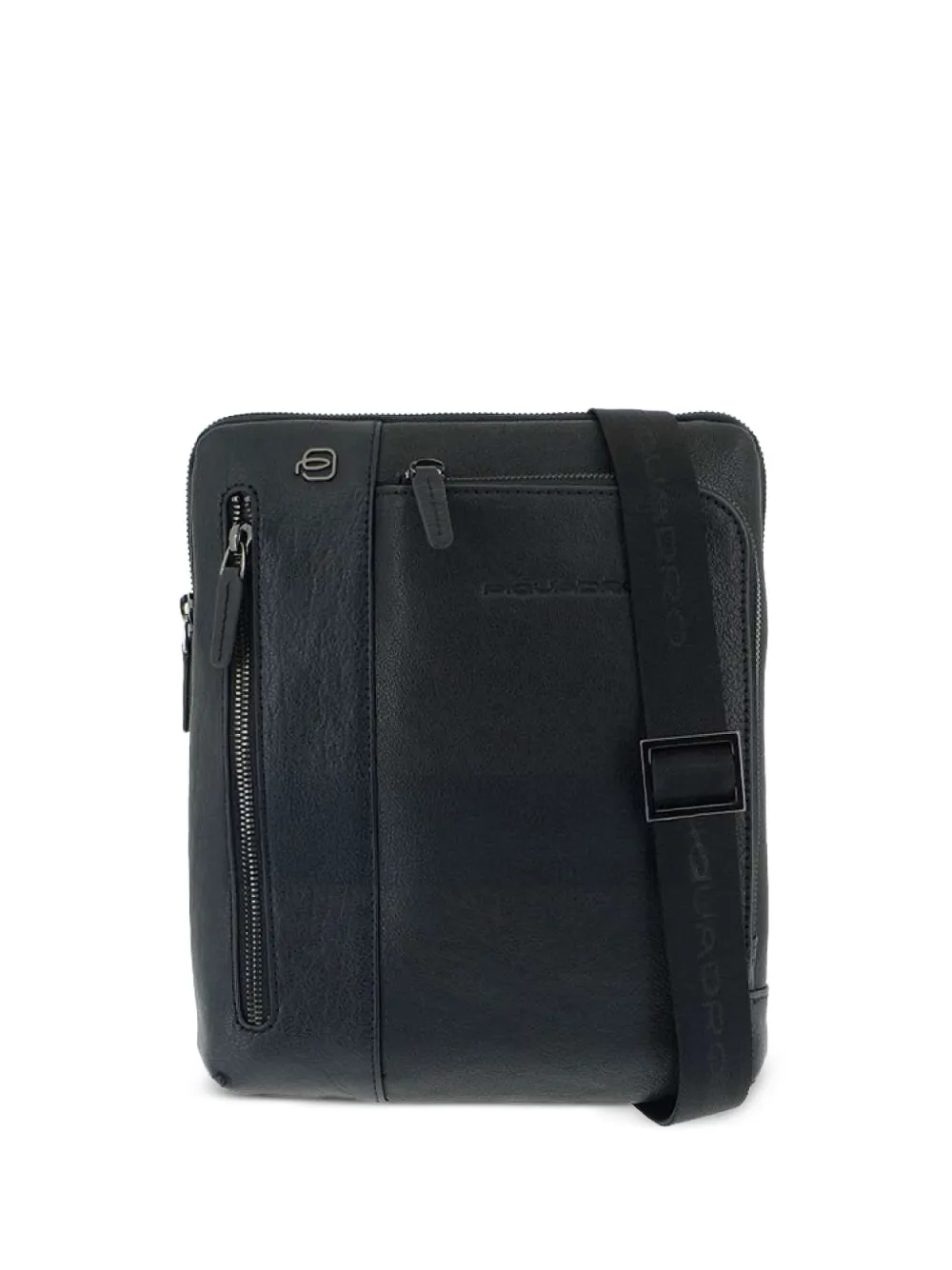 PIQUADRO Borsa a tracolla con zip - Nero