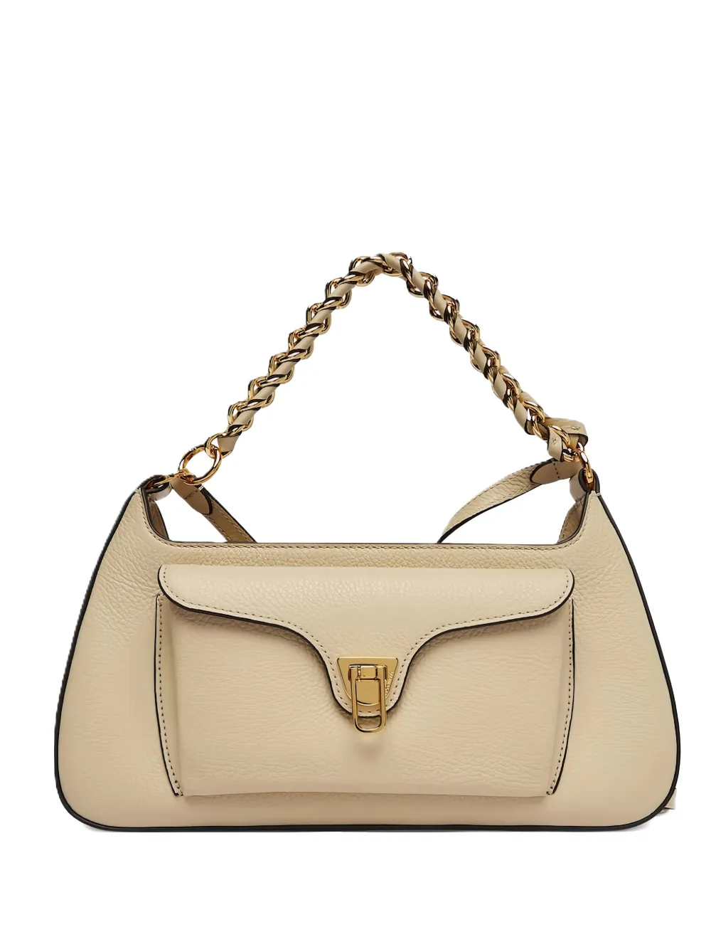 Coccinelle medium Beat chain-strap shoulder bag - Toni neutri