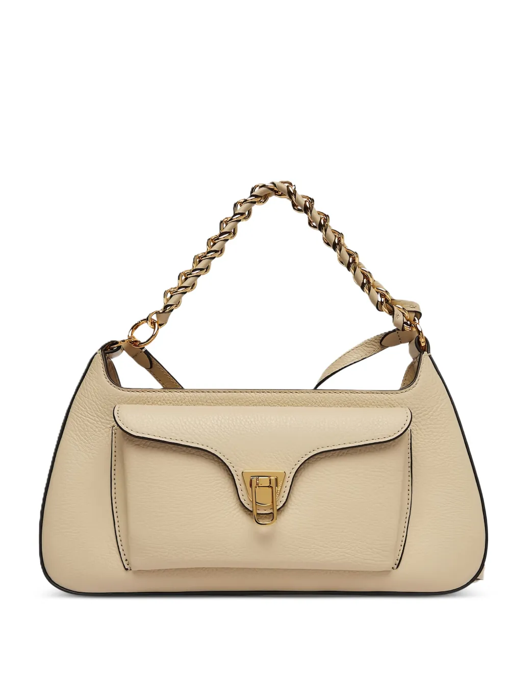 Coccinelle medium Beat chain-strap shoulder bag - Toni neutri