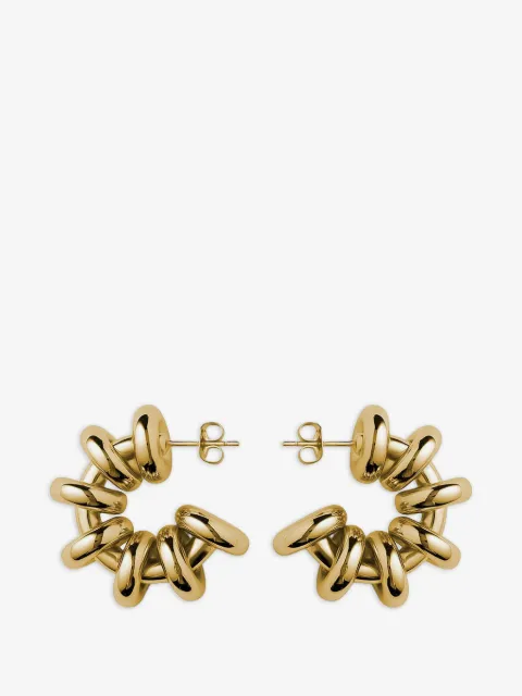 éliou Biblo hoop-design earrings