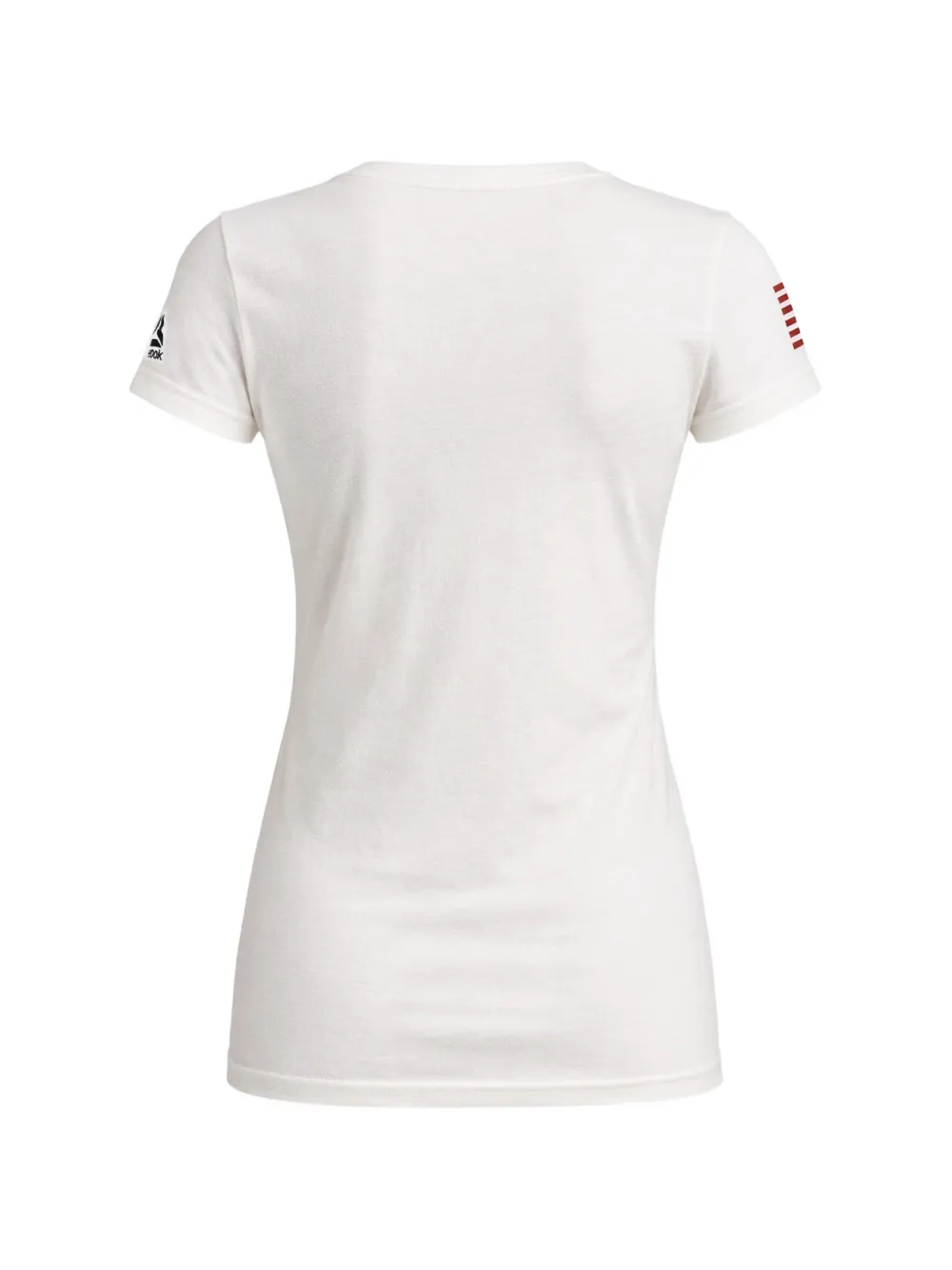 Reebok T-shirt met ronde hals Wit