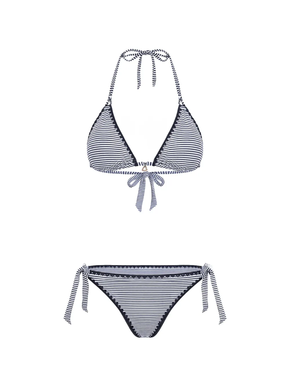 BANANA MOON striped bikini - Blu
