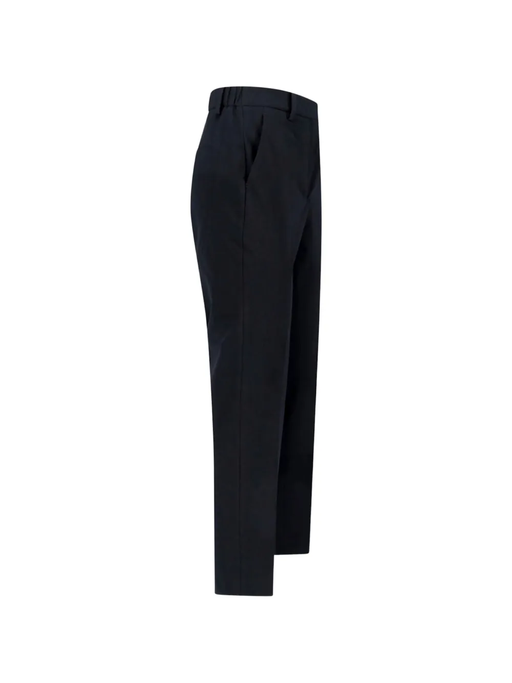 Incotex Pantalon met verborgen sluiting Blauw
