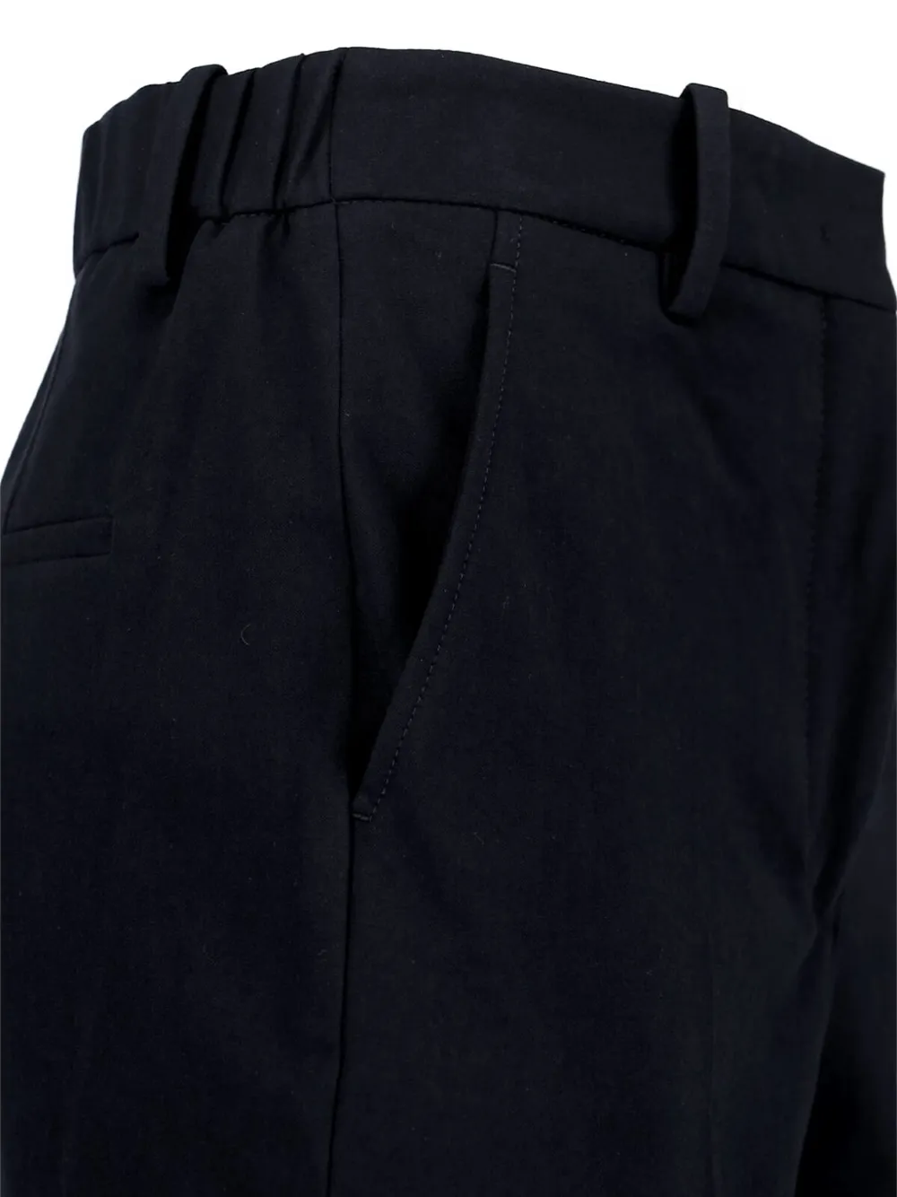 Incotex Pantalon met verborgen sluiting Blauw