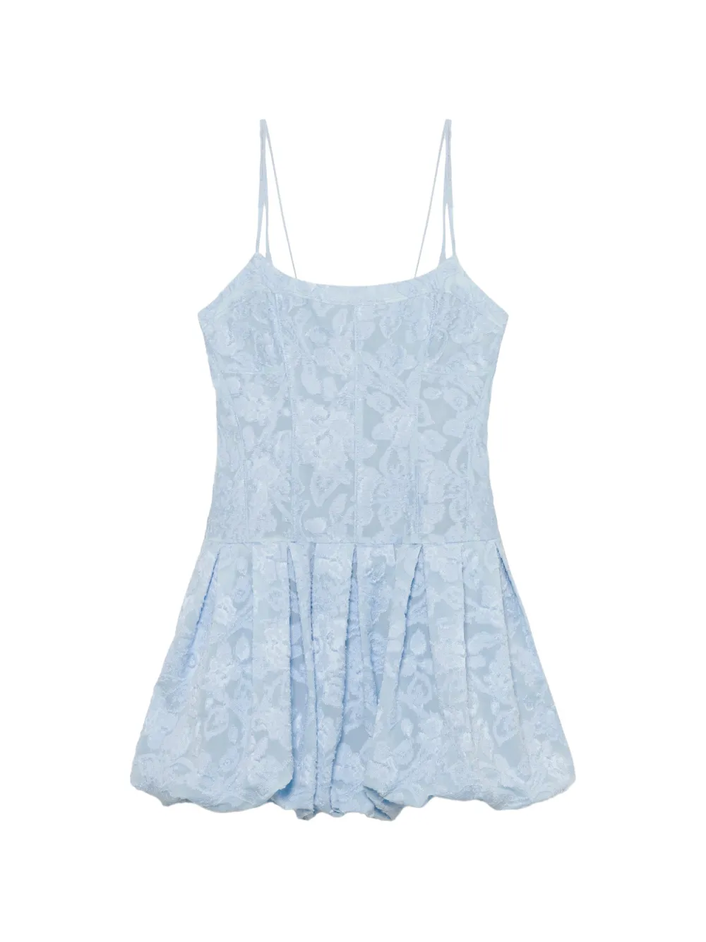 Simkhai Fifi bubble-skirt mini dress - Blu