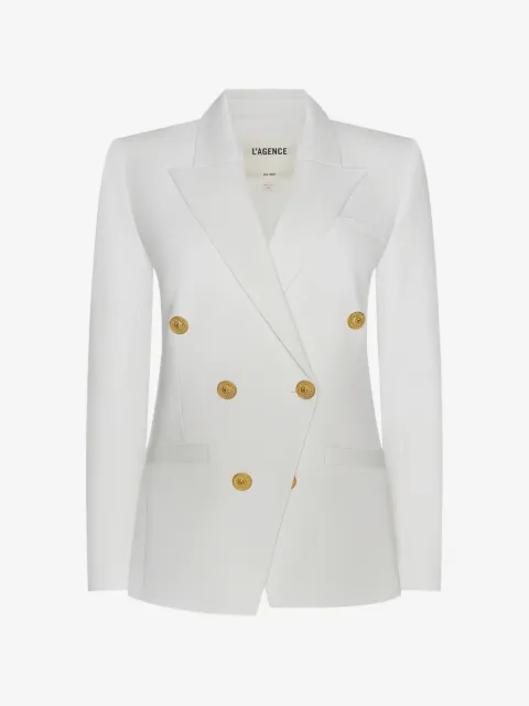L'Agence Kyomi blazer met dubbele rij knopen