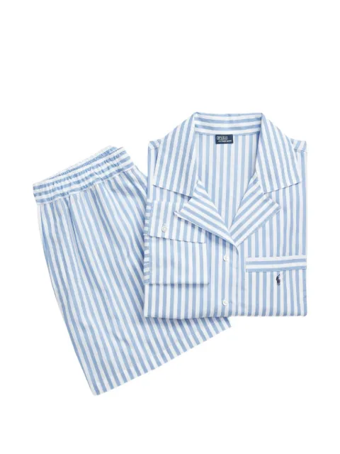 Polo Ralph Lauren striped chest-pocket nightwear