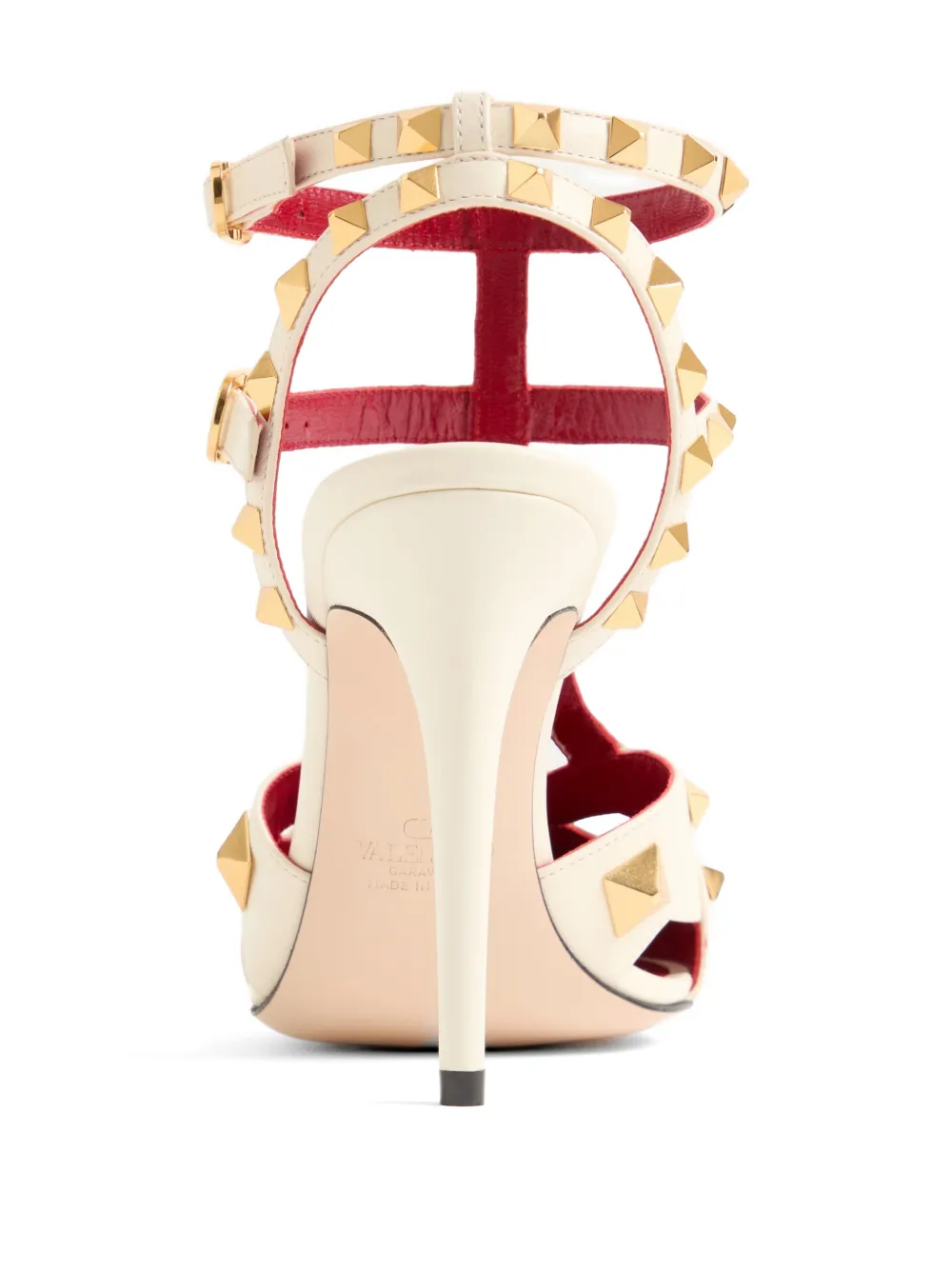 Valentino Garavani Pumps met bandjes Beige