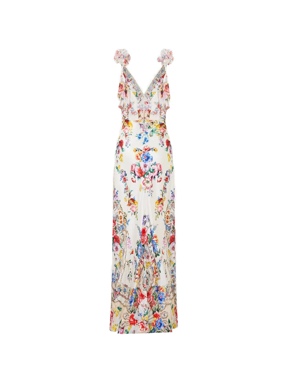 Camilla I Left My Heart In Granada maxi dress - Bianco