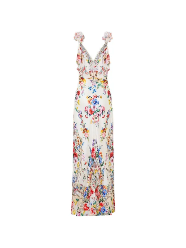 Camilla I Left My Heart in Granada Maxi Dress in White
