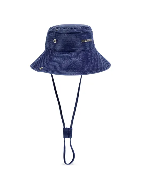 Jacquemus sombrero de mezclilla grosgrain