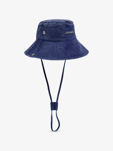 Jacquemus grosgrain denim hat