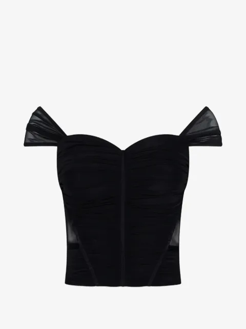 L'Agence Asuka mesh top