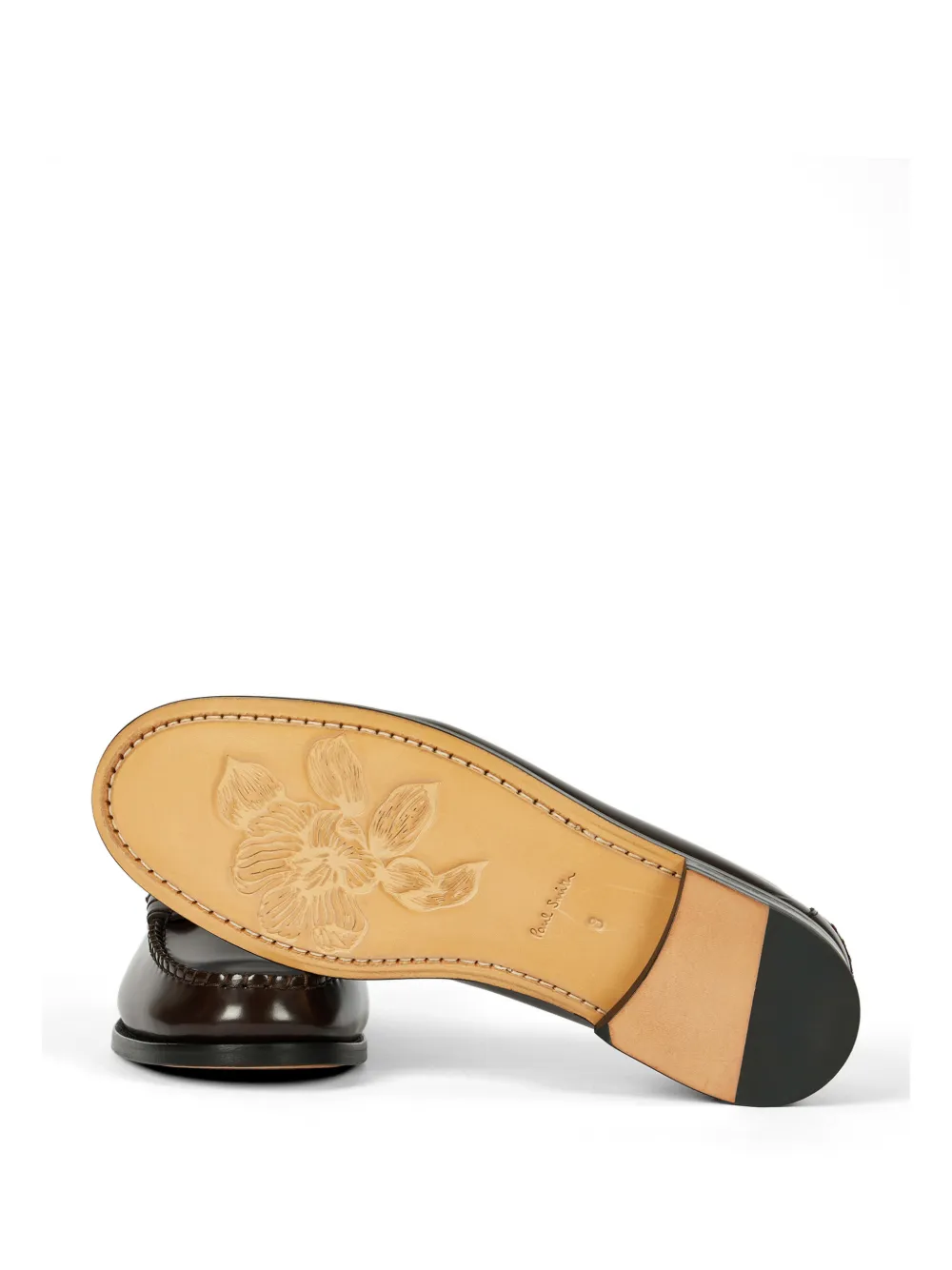 Paul Smith Lido stripe penny loafers Bruin