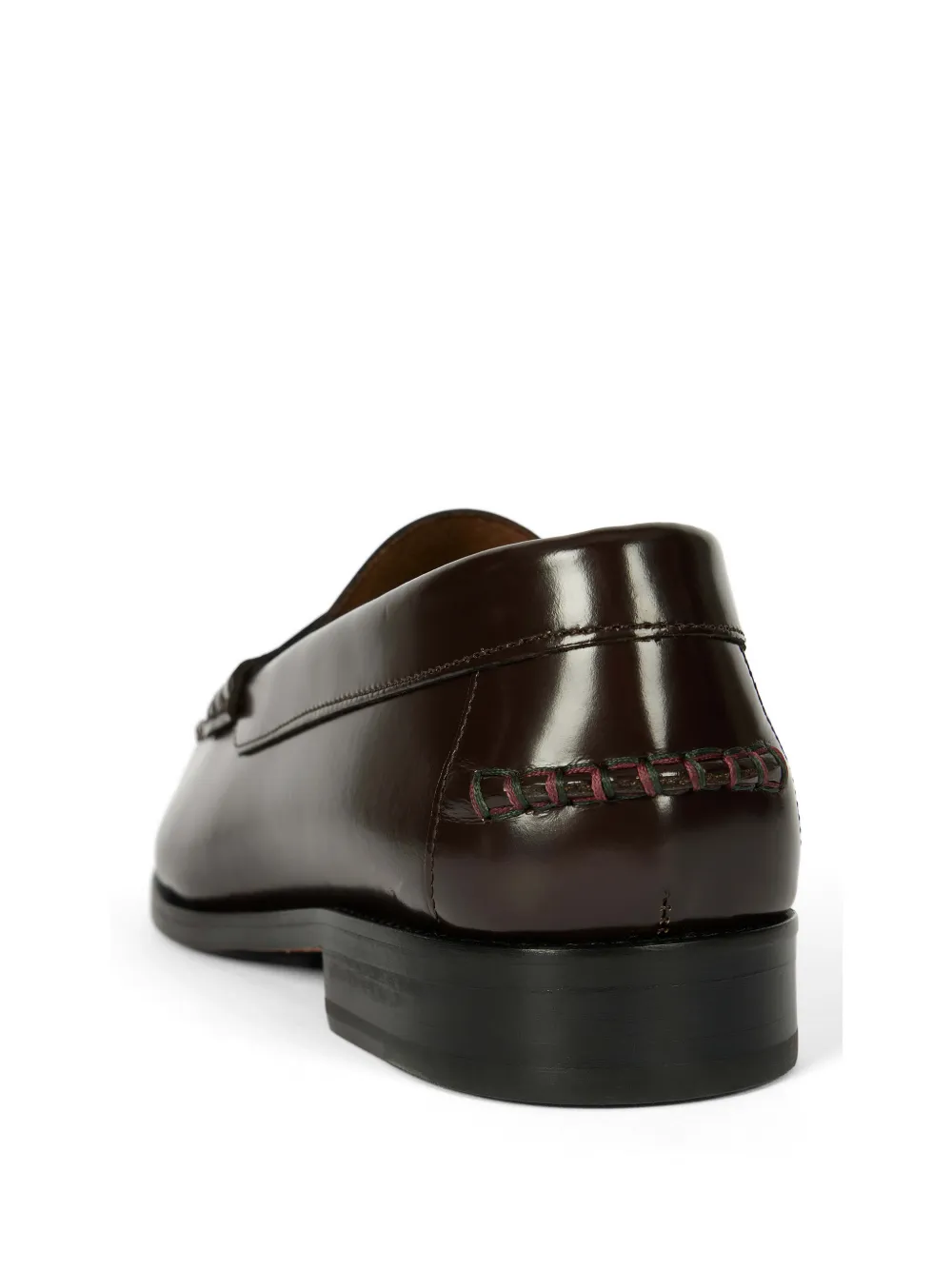 Paul Smith Lido stripe penny loafers Bruin