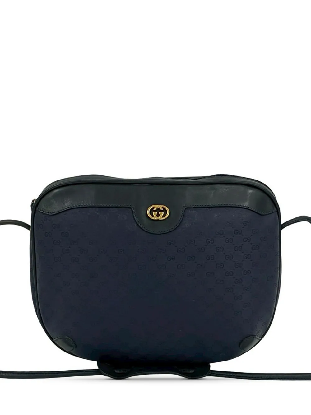 Gucci Pre-Owned 20th Century Micro GG Supreme crossbody bag - Blue