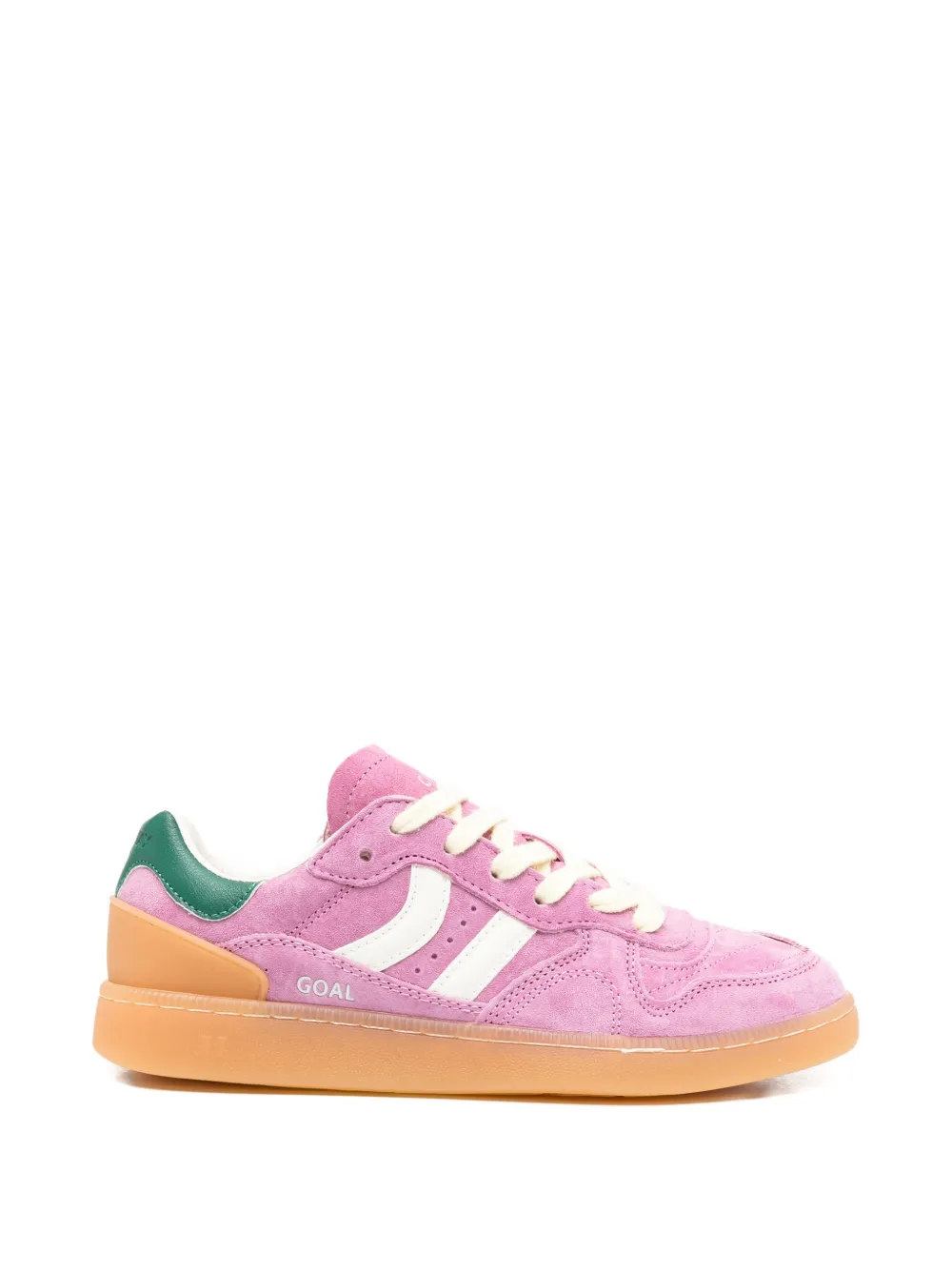 COOLWAY Goal suède sneakers Roze