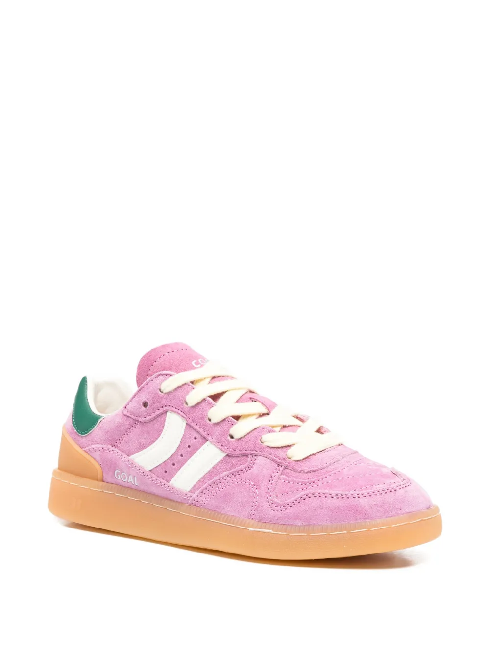  Coolway Goal Suede Sneakers - Pink 