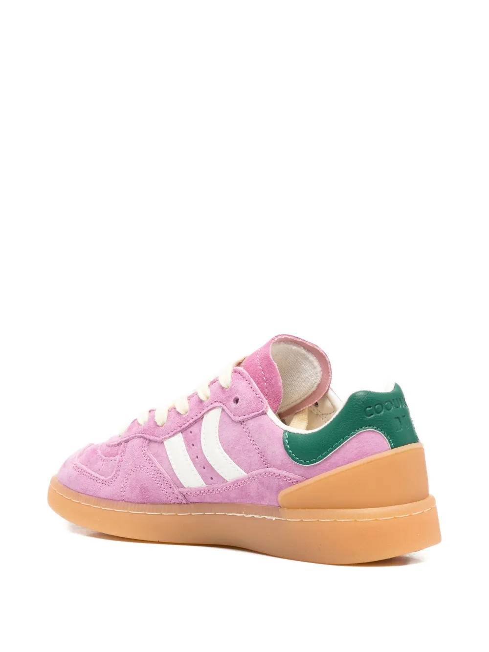  Coolway Goal Suede Sneakers - Pink 
