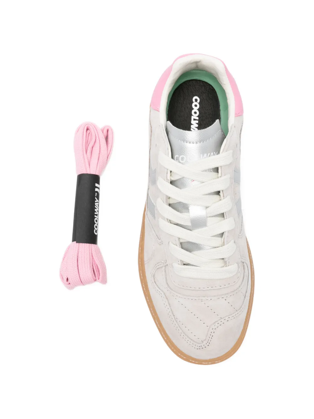 COOLWAY Goal suède sneakers Beige