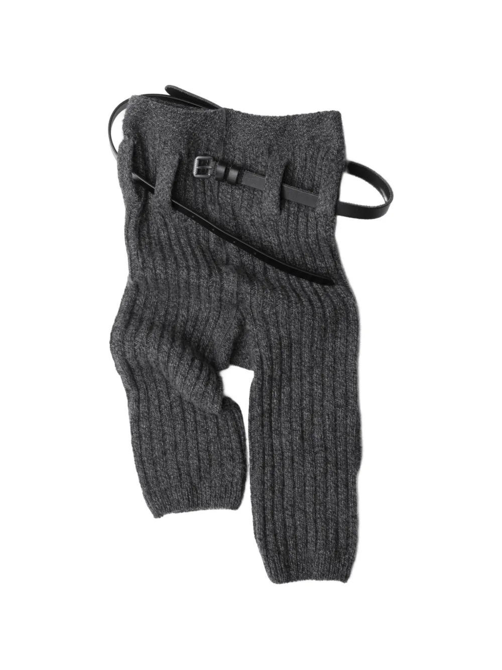 Prada cashmere wool leg warmers - Grigio