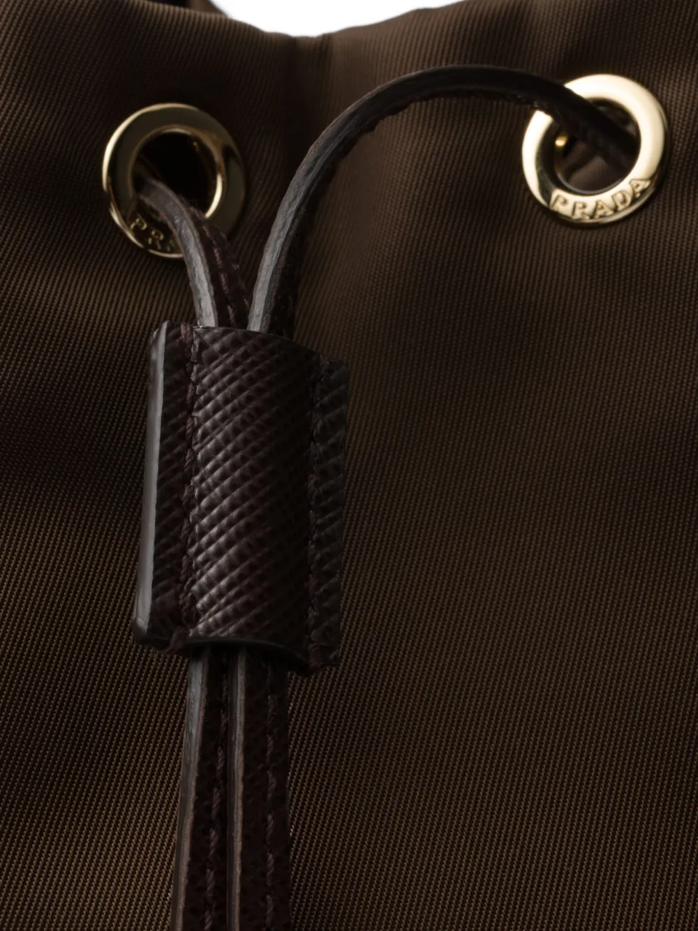 Prada Re-Nylon buidel Bruin