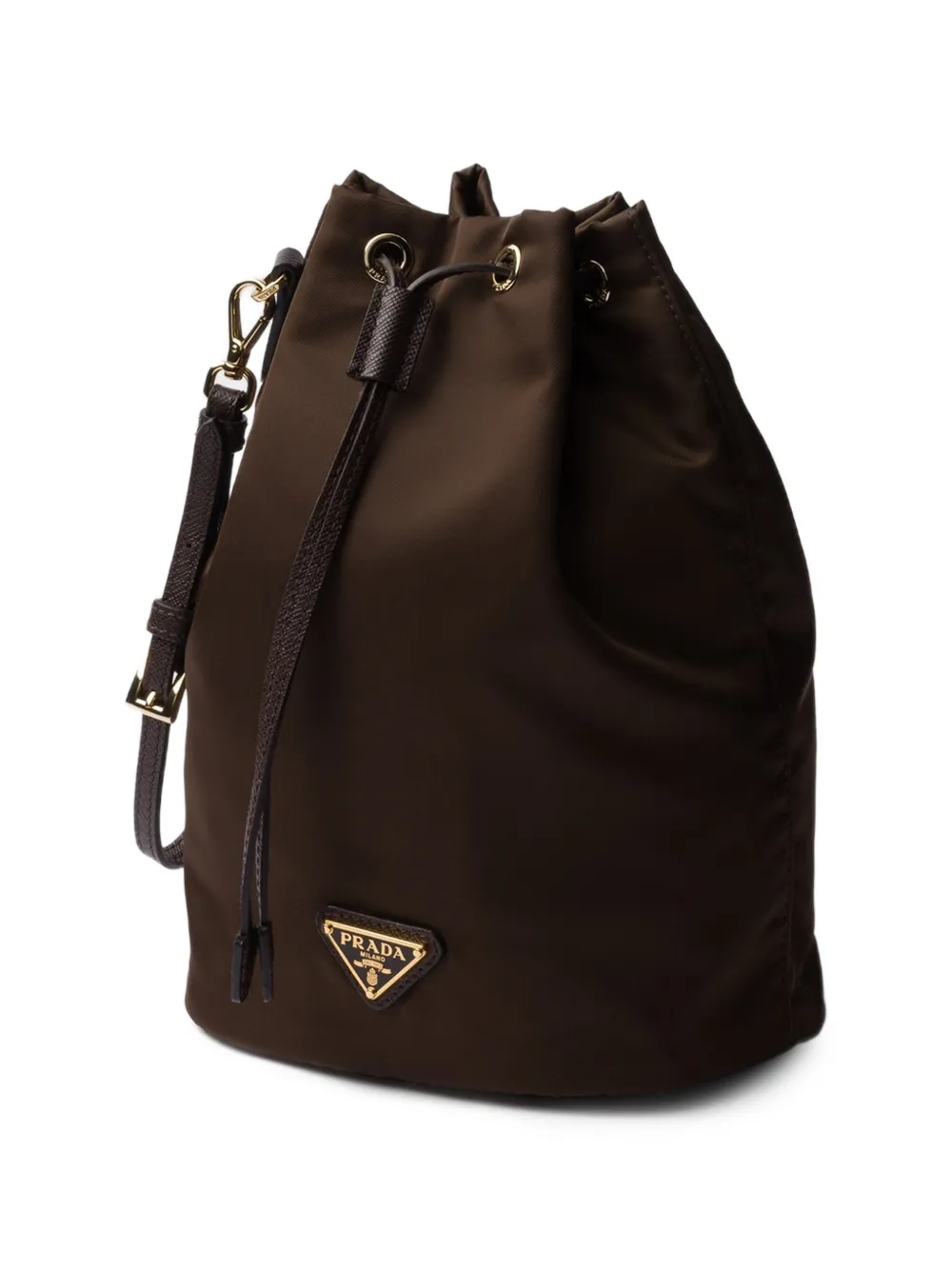 Prada Re-Nylon buidel Bruin