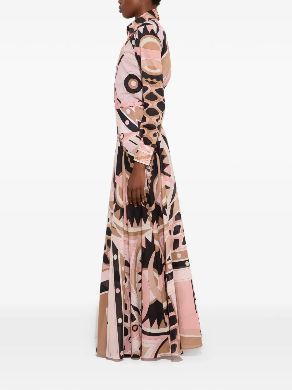 PUCCI Vivara blouse met print Roze
