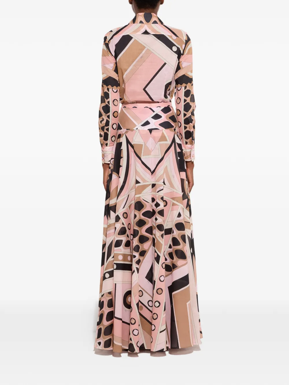 PUCCI Vivara blouse met print Roze