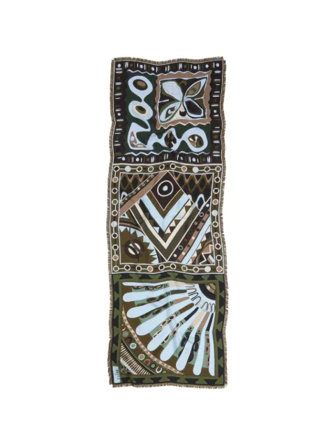 PUCCI mixed-print silk stole