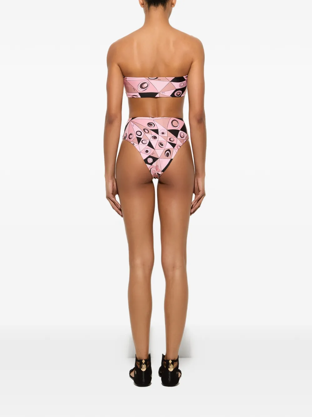 PUCCI Bikinislip met Occhi-print Roze