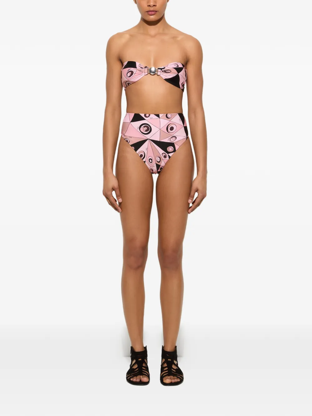 PUCCI Bikinislip met Occhi-print Roze