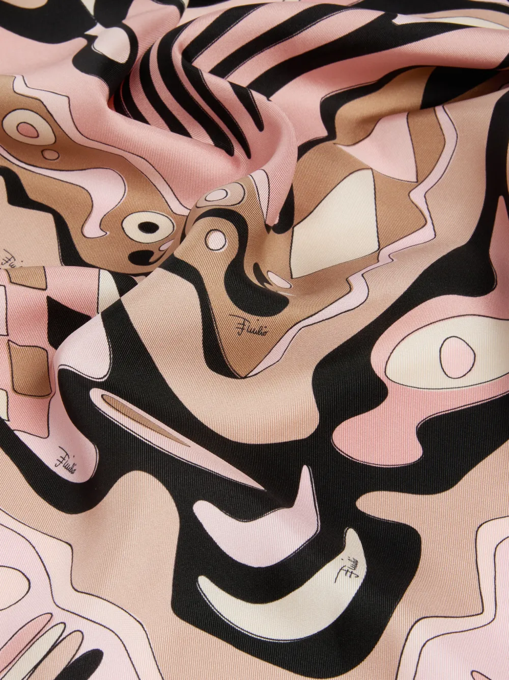 PUCCI Sjaal met geometrische print Roze