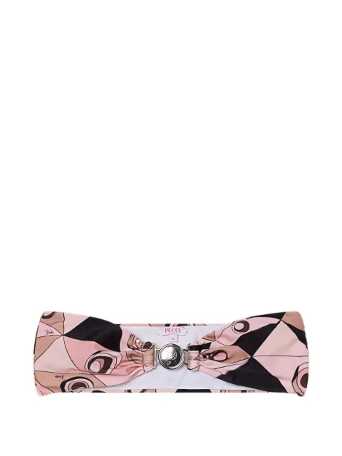 PUCCI Occhi print bikini top