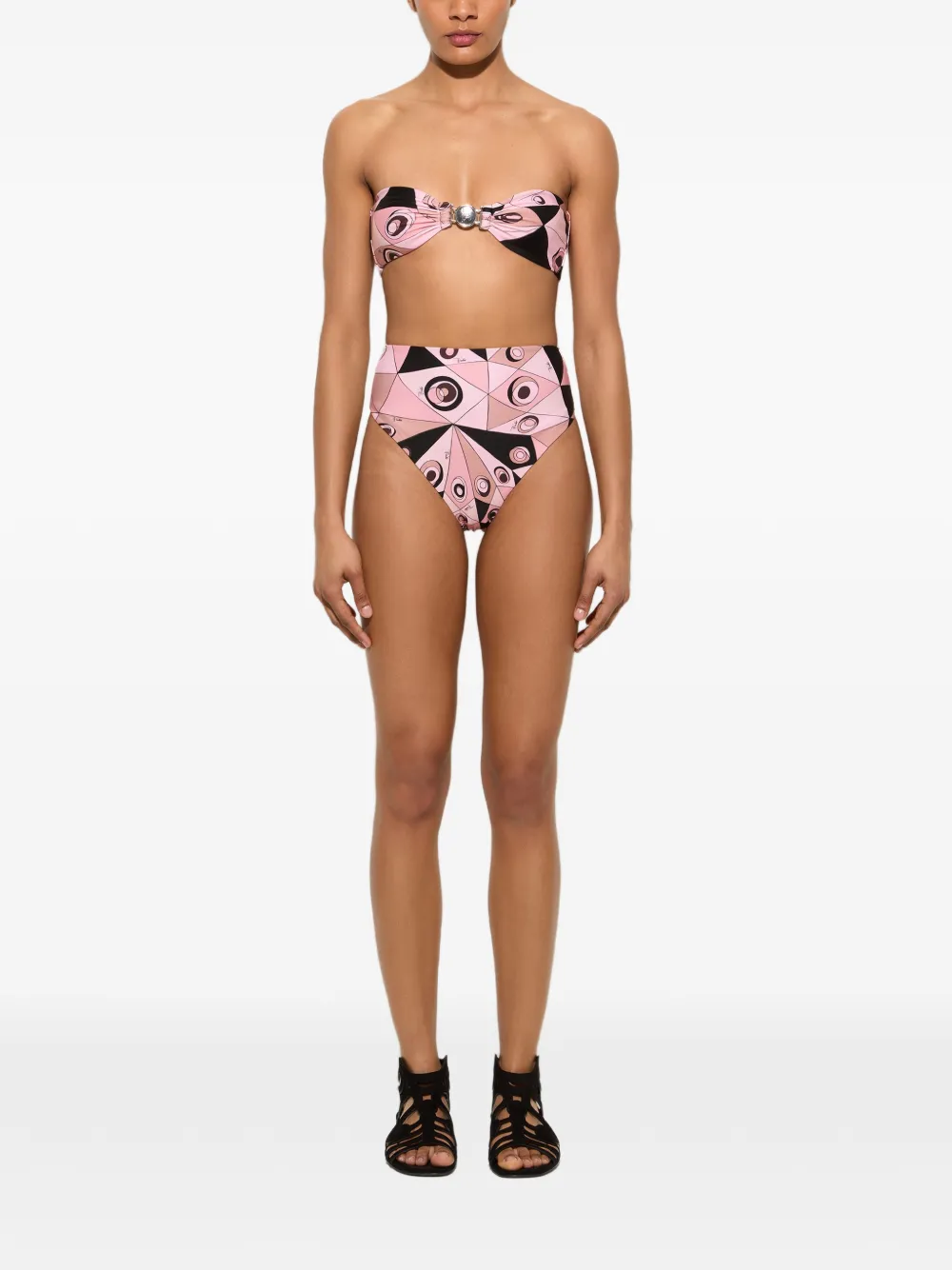 PUCCI Bikinitop met print Roze