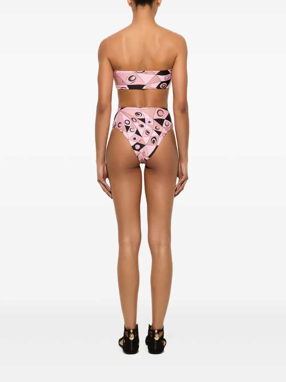 PUCCI Bikinitop met print Roze