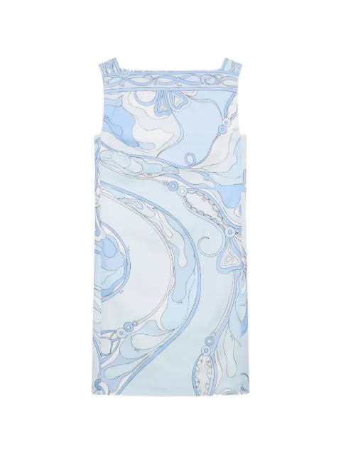 PUCCI Orchidee-print silk dress