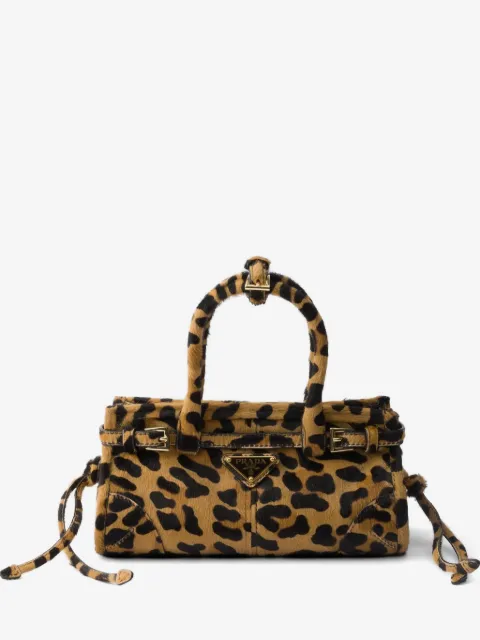 Prada ボニー プリントレザーハンドバッグ ミニ