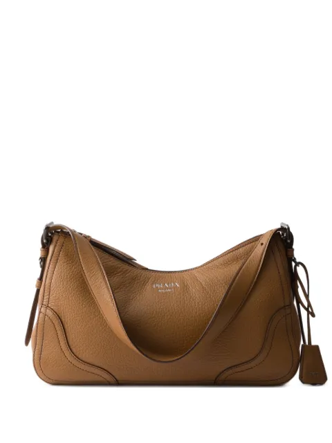 Prada Aimèe large leather shoulder bag