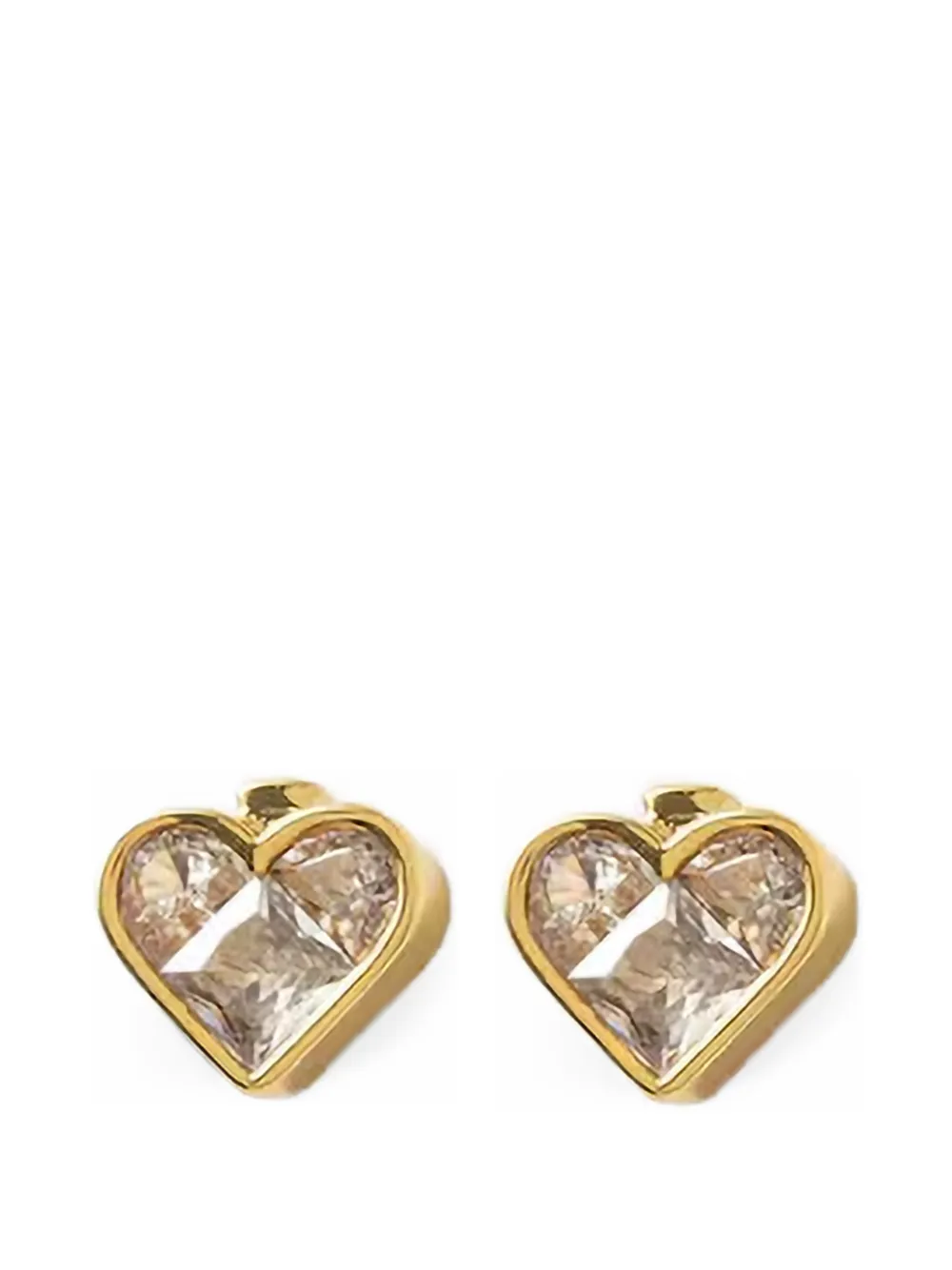 Kate Spade heart-shaped earrings