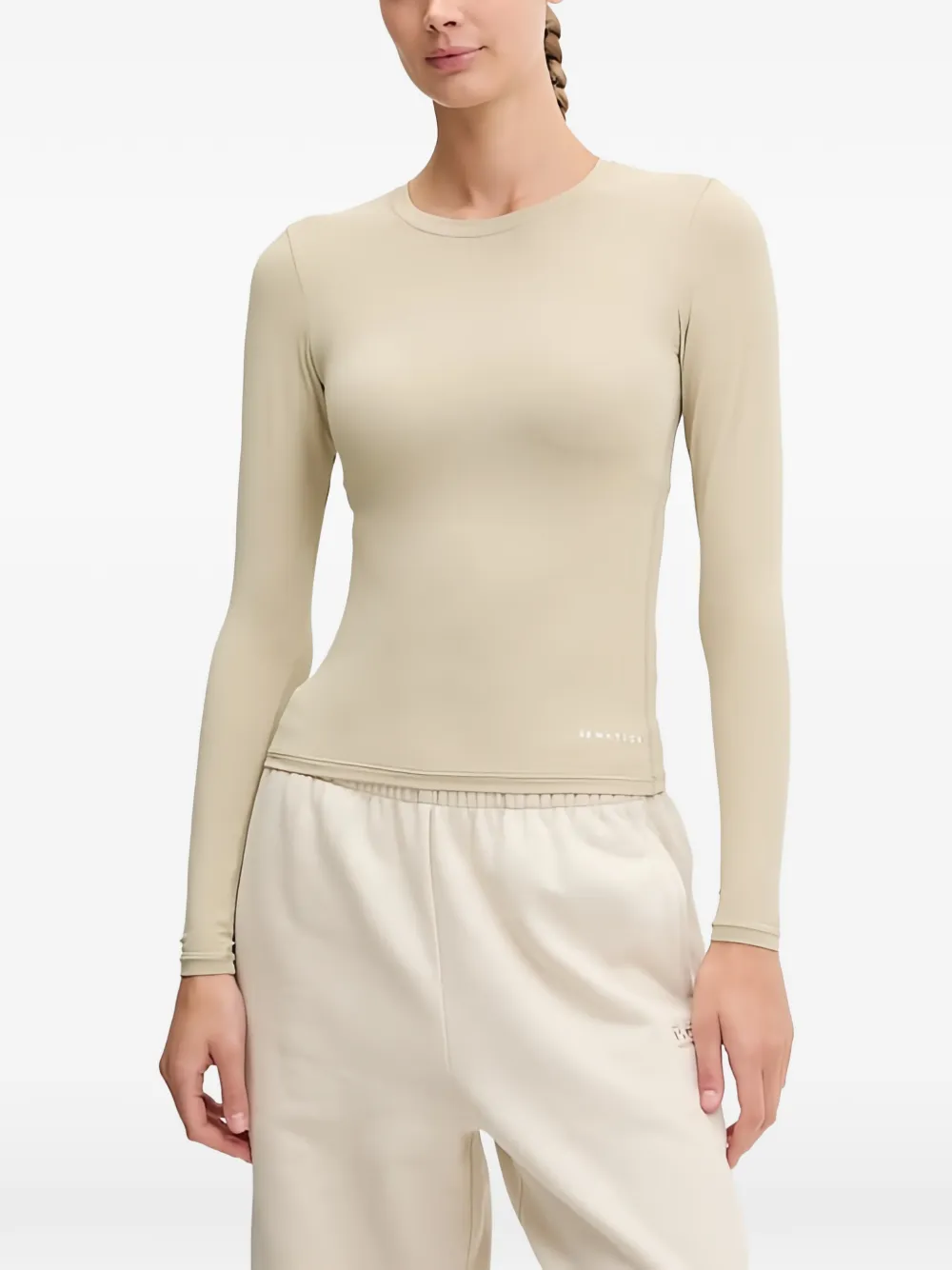 P.E Nation logo-print T-shirt - Toni neutri