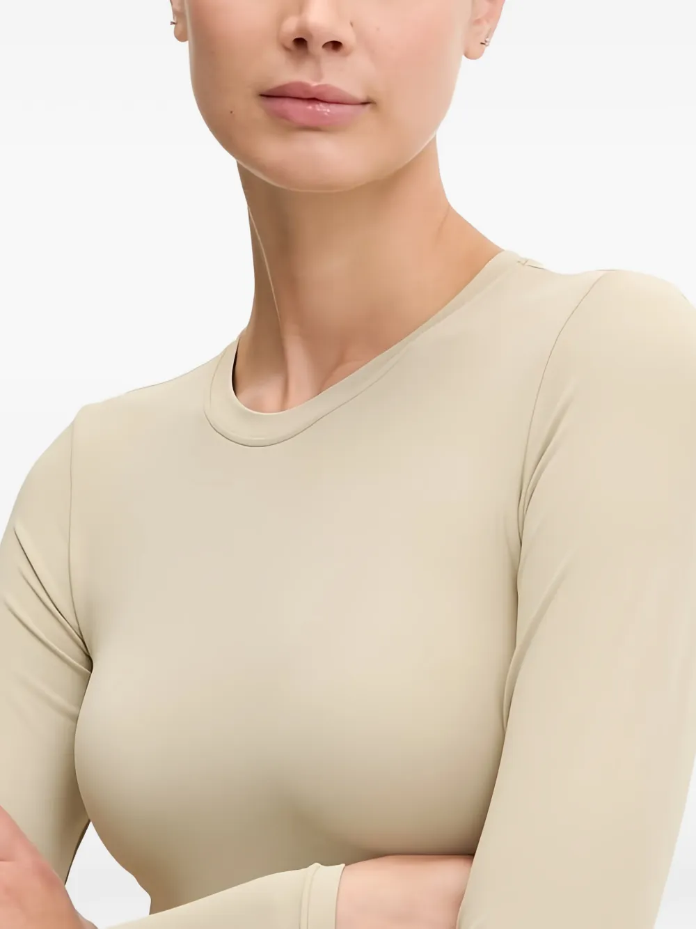 P.E Nation T-shirt met logoprint Beige