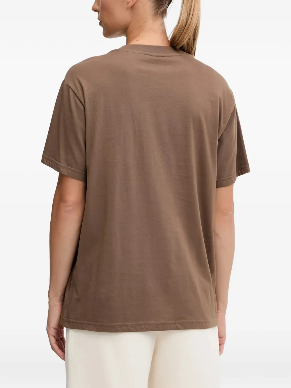 P.E Nation T-shirt met logoprint Bruin