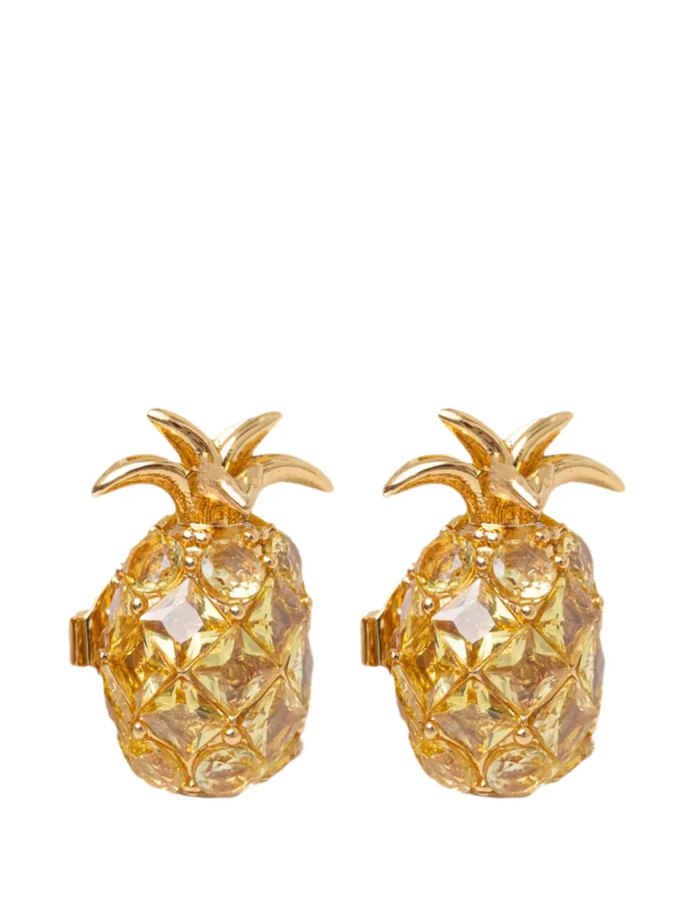 Kate Spade Ohrstecker mit Ananas - Gold