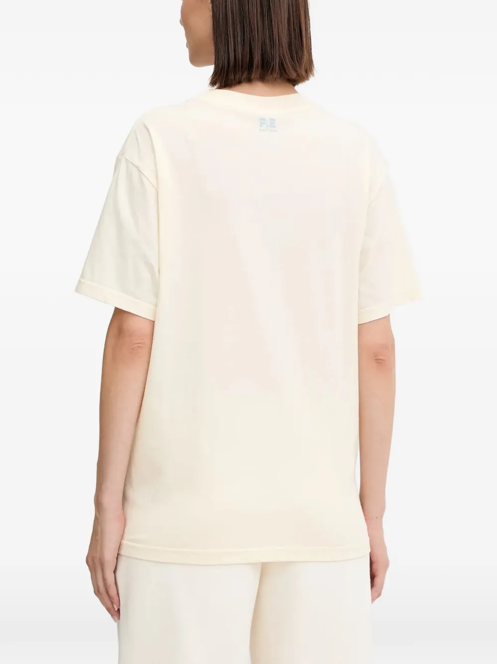 P.E Nation Heritahe graphic T-shirt Beige